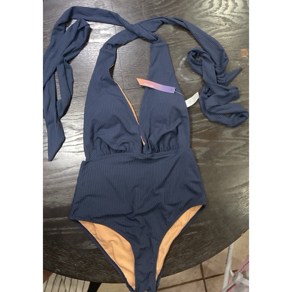 Dark blue one piece‎